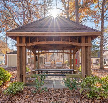 Summer kitchen and picnic area